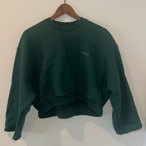 Set active cropped crewneck size small